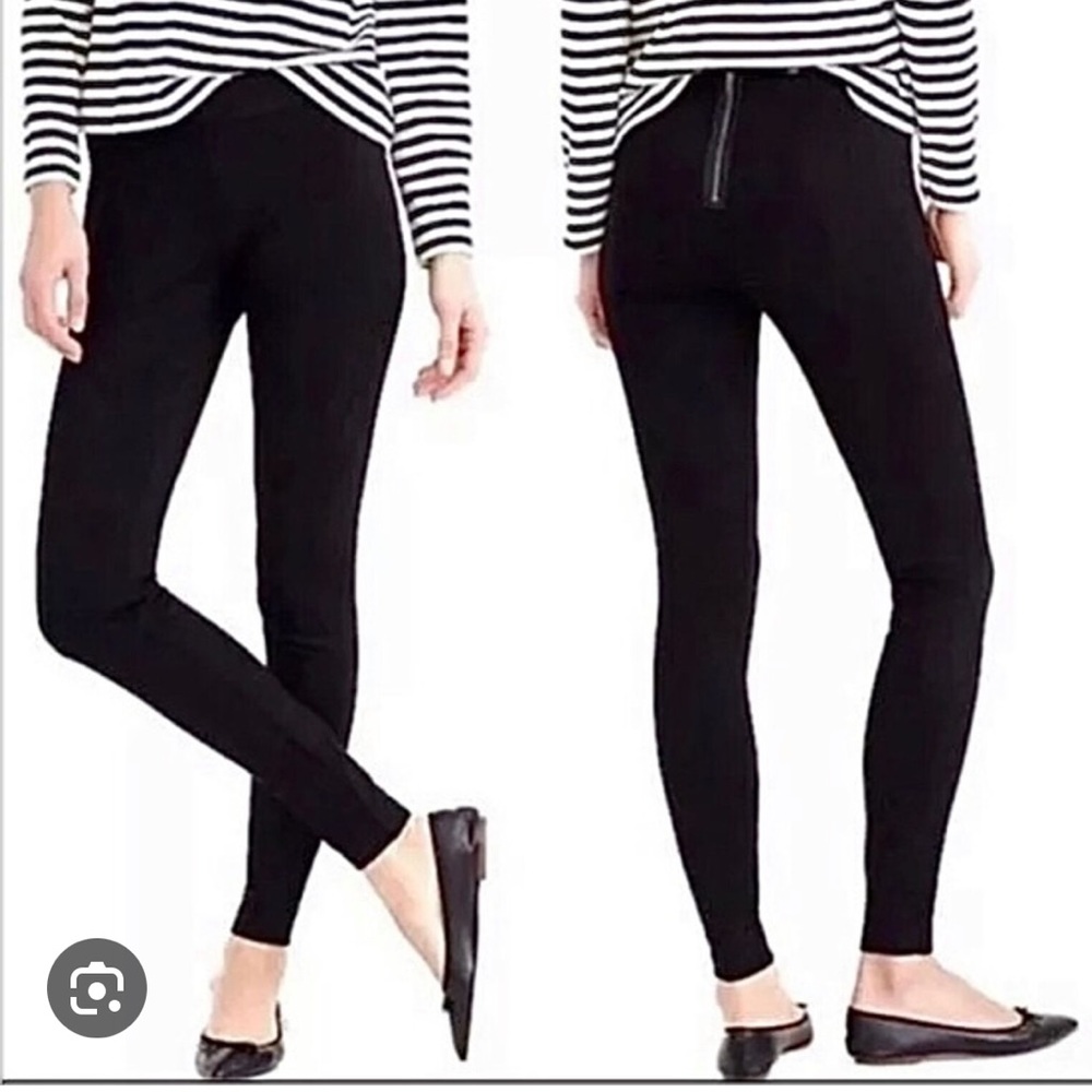 J crew black pixie pant skinny stretchy XS